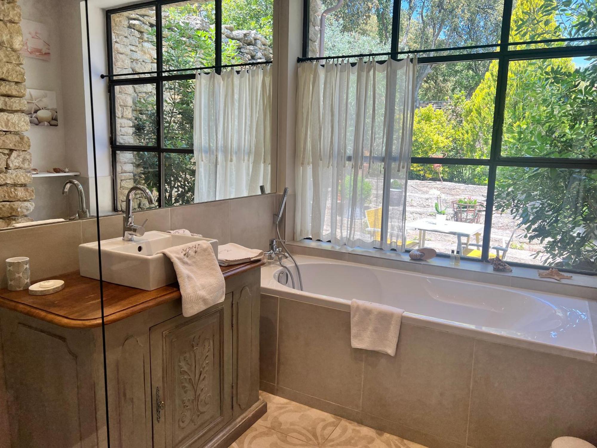 Villa Hautvallon - Peaceful Escape In Provence Gordes Pokoj fotografie